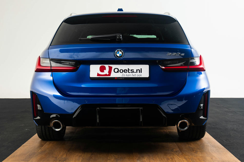 Sportieve dubbele uitlaat