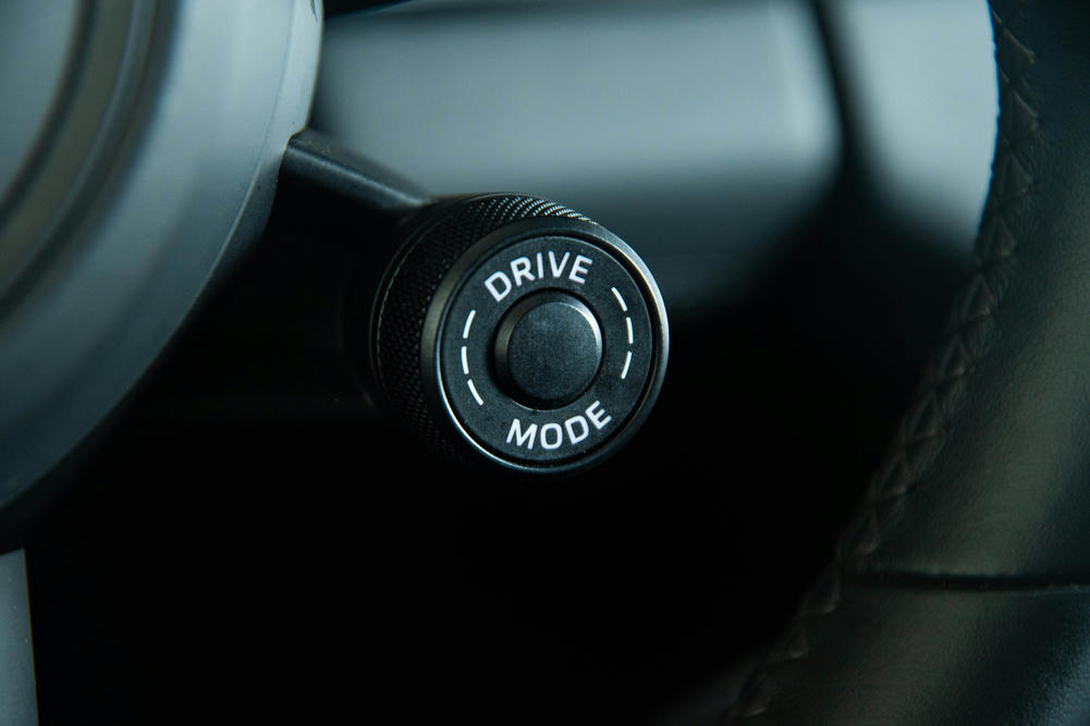 Drive mode knop