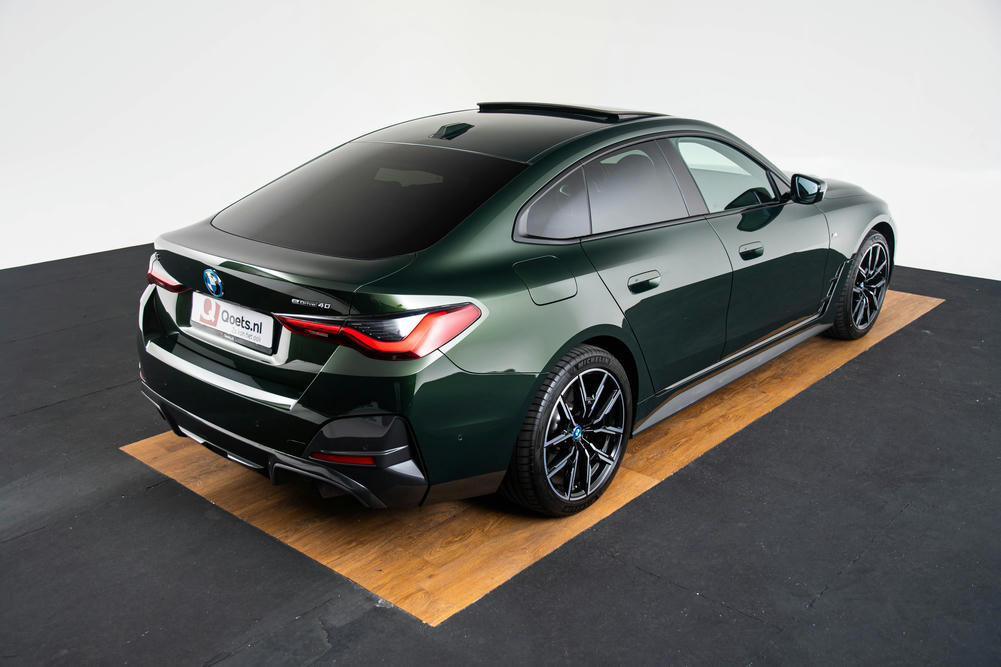 BMW i4 eDrive40 Sanremo grun metallic