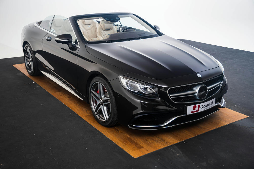 Mercedes-Benz S 63 AMG Cabriolet Designo Mokkazwart Metallic