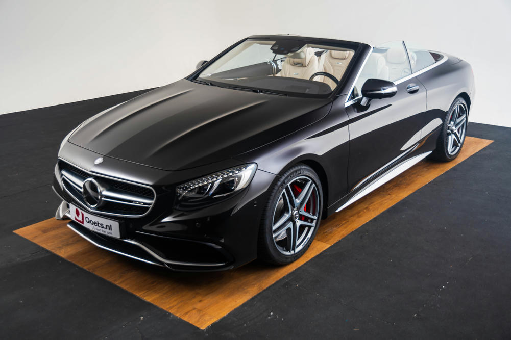 Mercedes-Benz S 63 AMG Cabriolet Designo Mokkazwart Metallic