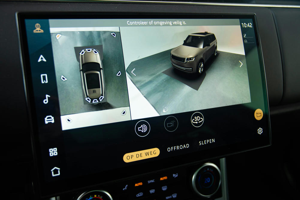 Helder infotainment scherm