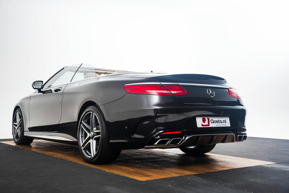 Mercedes-Benz S 63 AMG Cabriolet Designo Mokkazwart Metallic