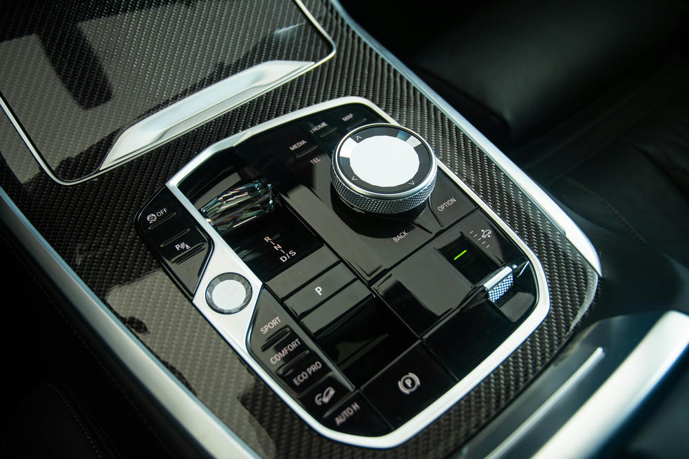 BMW X7 bedieningspaneel