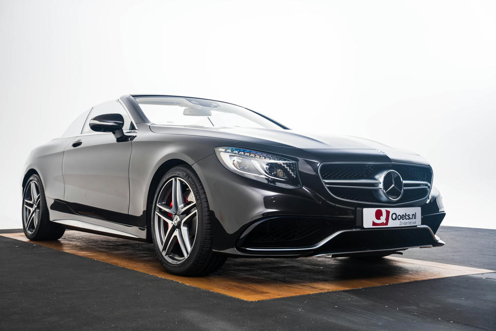 Mercedes-Benz S 63 AMG Cabriolet Designo Mokkazwart Metallic