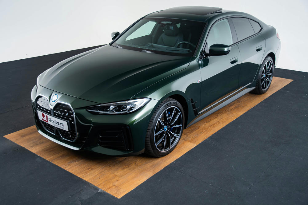 BMW i4 eDrive40 Sanremo grun metallic