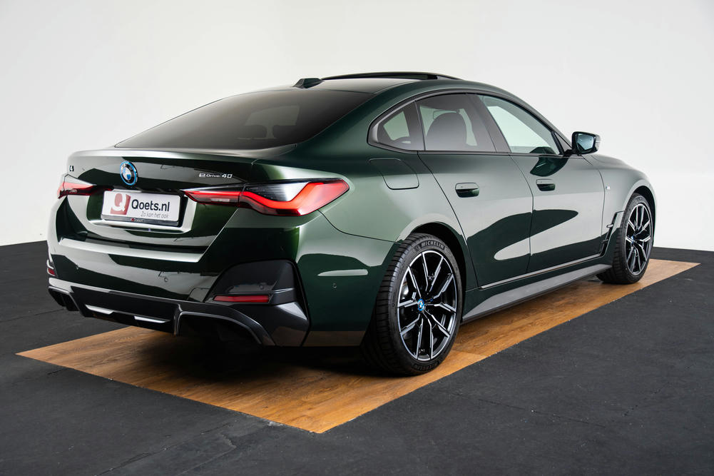 BMW i4 eDrive40 Sanremo grun metallic