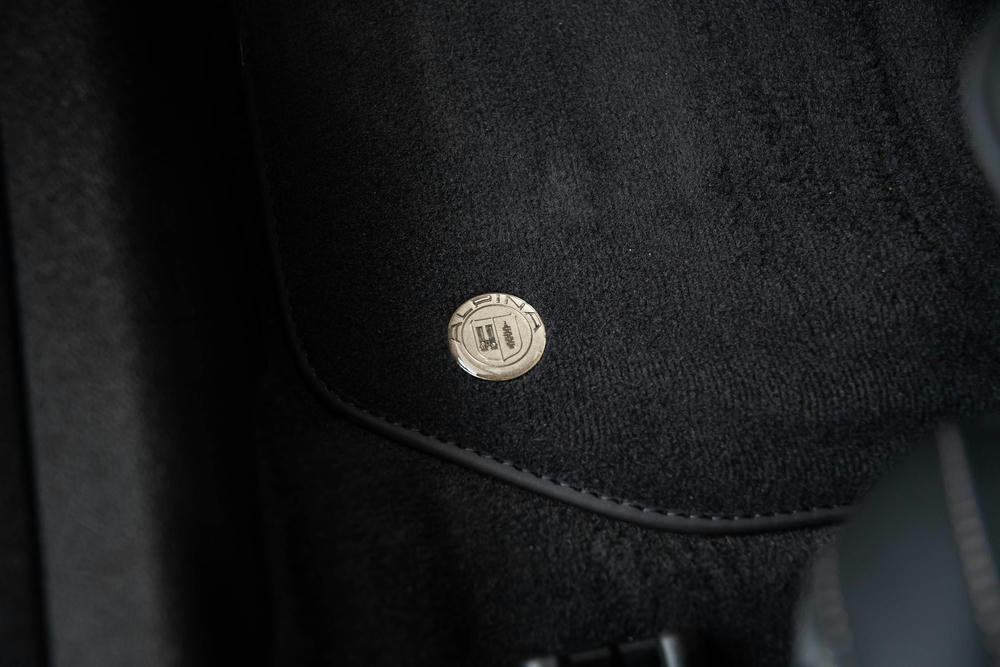 Alpina Logo op vloermat