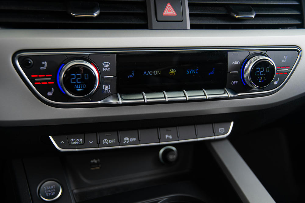 Audi A5 climate control