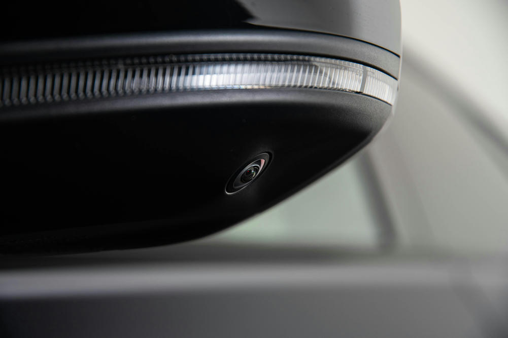 Audi A6 camera in spiegel