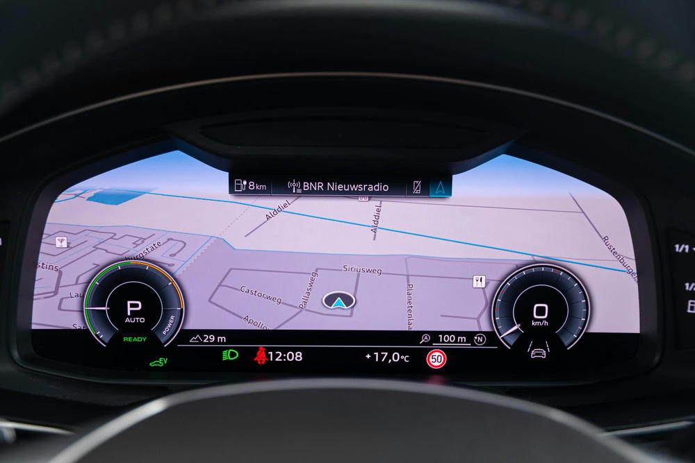 Audi A6 headup display