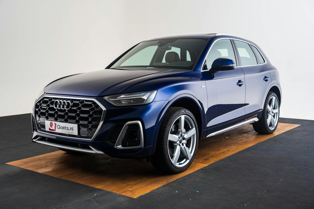 Audi Q5 LCI Linksvoor blauw