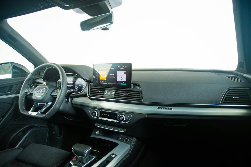 Audi Q5 interieur passagiers kant