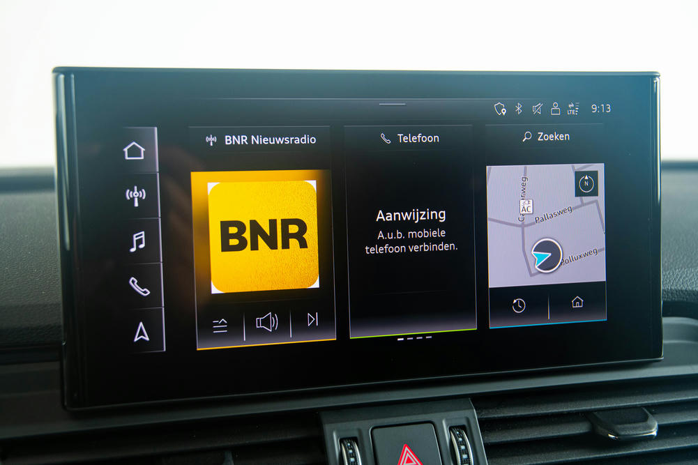 Audi Q5 multifunctioneel infotainment scherm