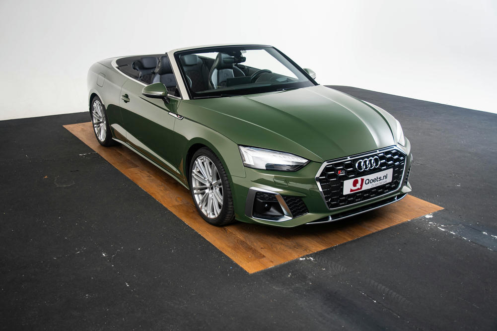 Audi S5 cabrio open dak