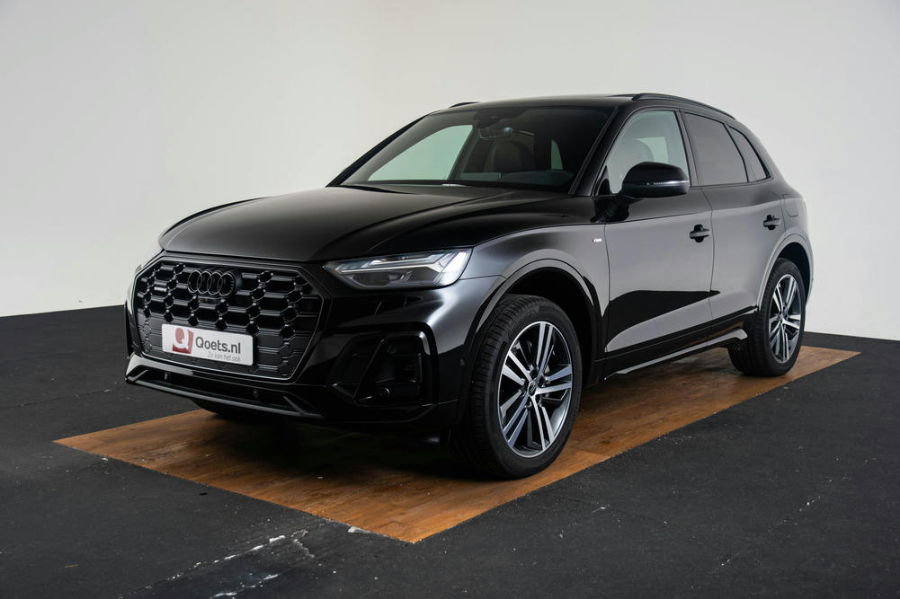 Audi q5 met 20 inch lichtmetalen velgen 5-segmentspaak-design, grafietgrijs, glansgedraaid, 8,0Jx20