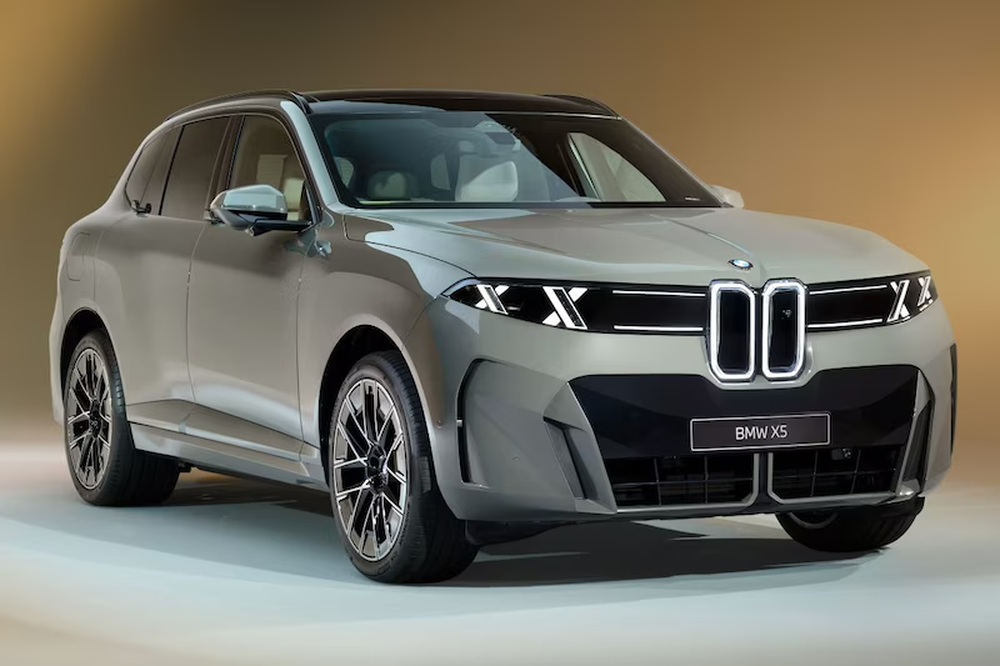 BMW X5 persfoto vooraanzicht