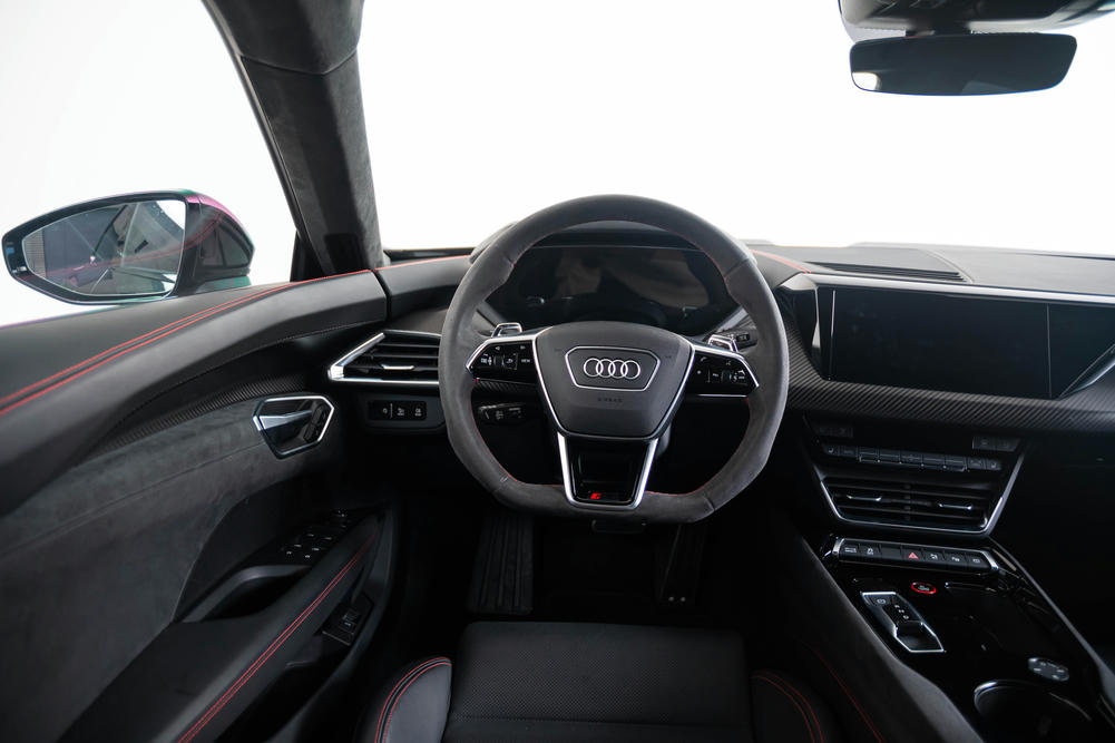 E-tron gt interieur rijders kant