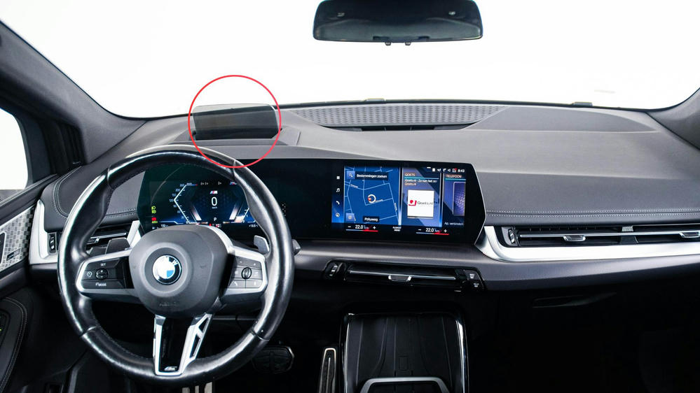 Head-up display bmw 2 serie Active Tourer