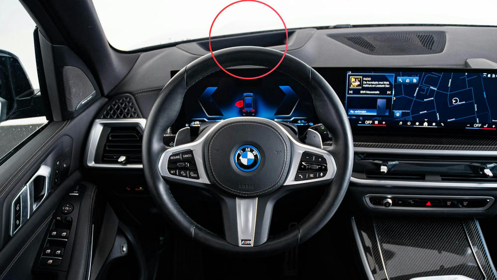 Head-up display bmw X5