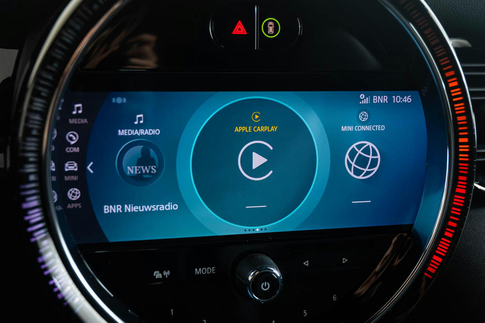 MINI 5 deurs infotainment scherm
