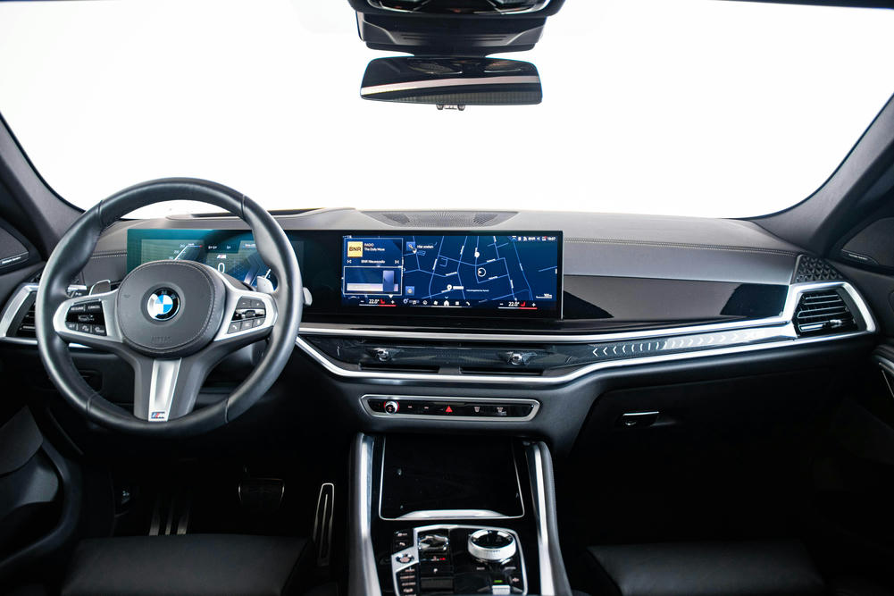 Interieur van een bmw x6