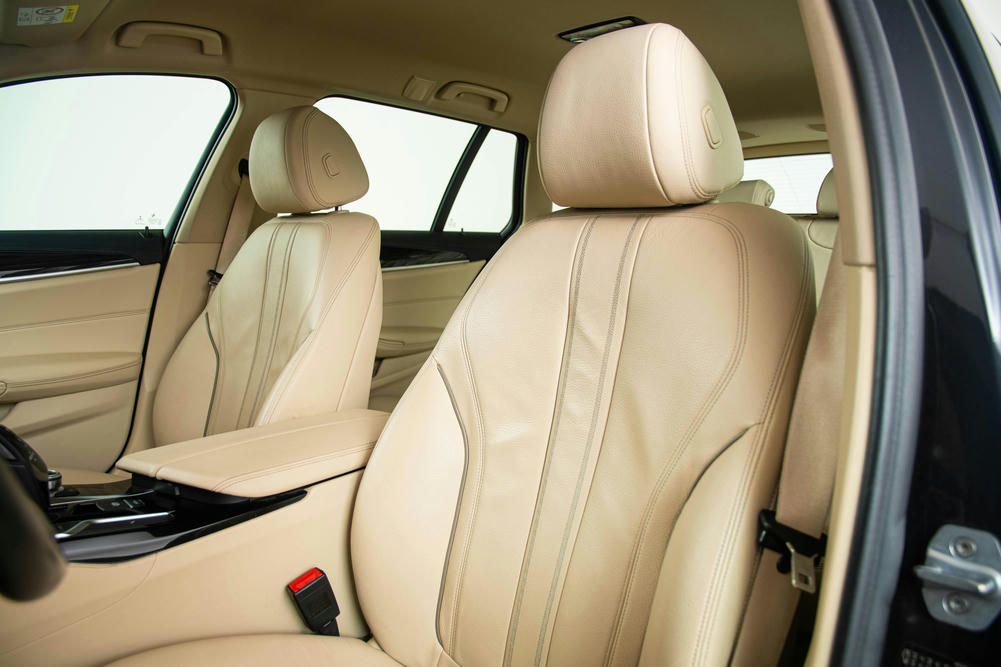 Kunstleder Sensatec Canberrabeige bmw 5serie