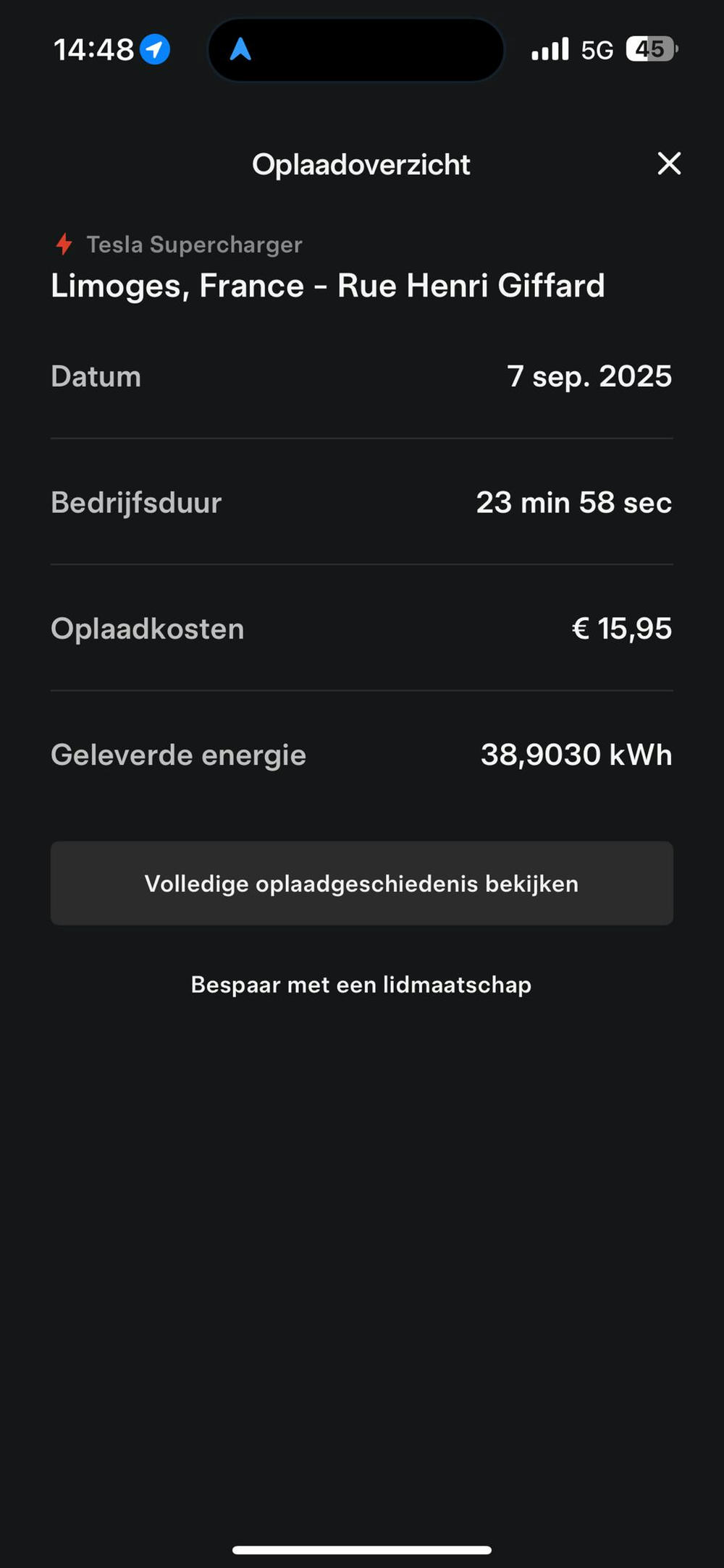 Laden in limoges kosten