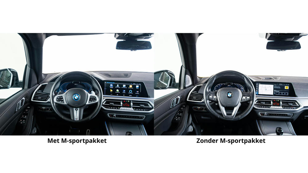 M-sport stuurwiel wel of geen