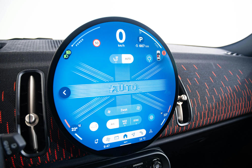 MINI Countryman scherm