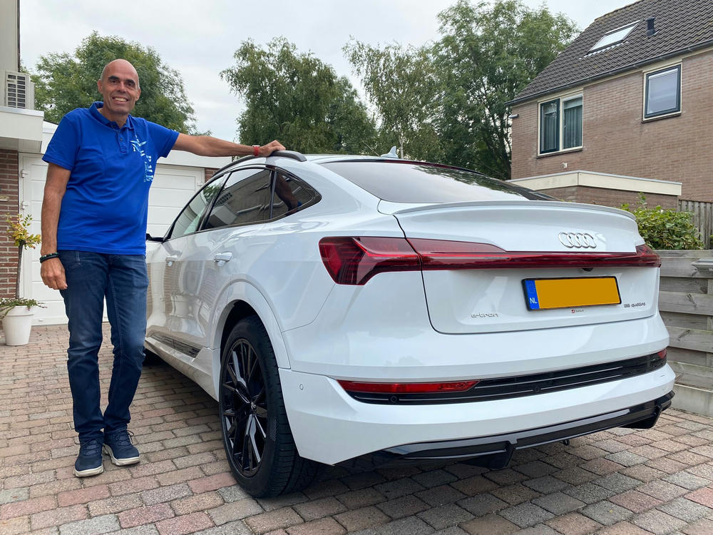 Zomer- en winterdaags origineel 21 inch Audi in zwart glanzend voor John