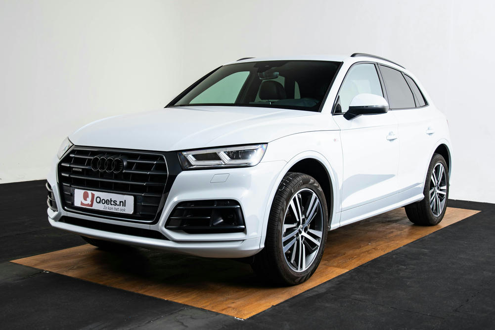 Q5 19 lichtmetalen velgen 5-dubbelspaak ster S-design, glansgedraaid, 8,0Jx19