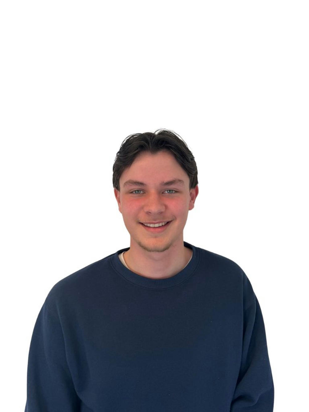 Quin Blom met uitgesneden foto