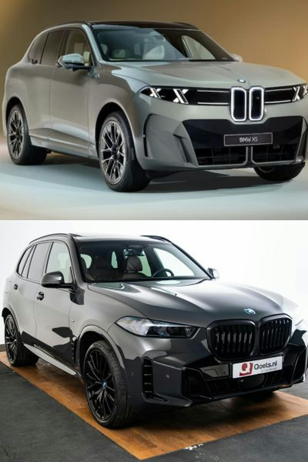Rechtsvoorfoto BMW X5 vs BWMW X5