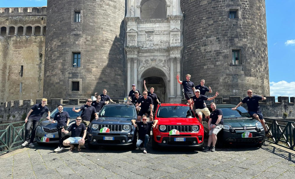 Team Qoets in Italie