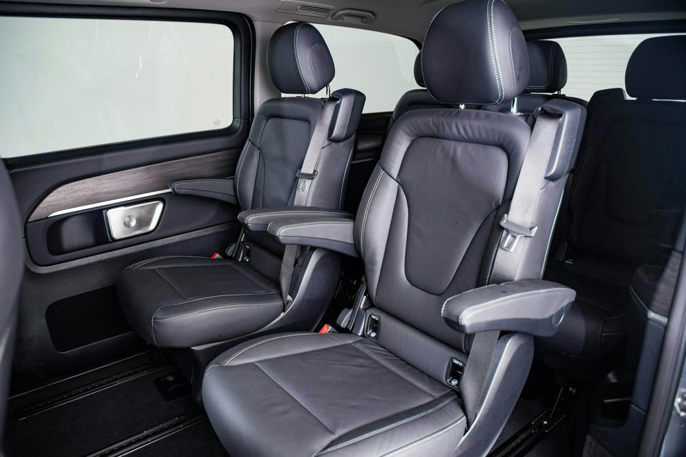 V-klasse interieur verschuifbaar