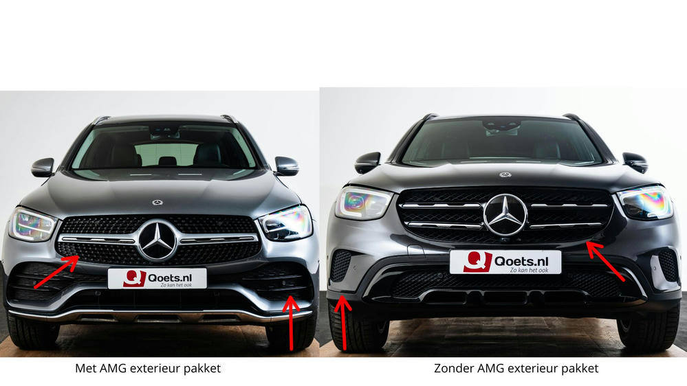 Verschil voorbumper en grill