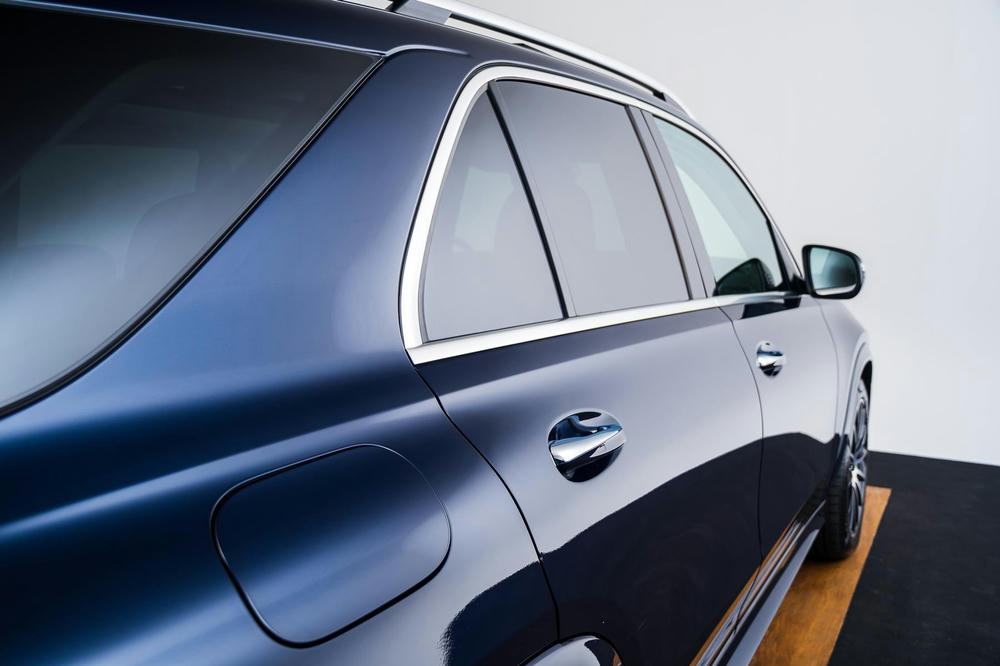 Warmtewerend, donkergetint glas