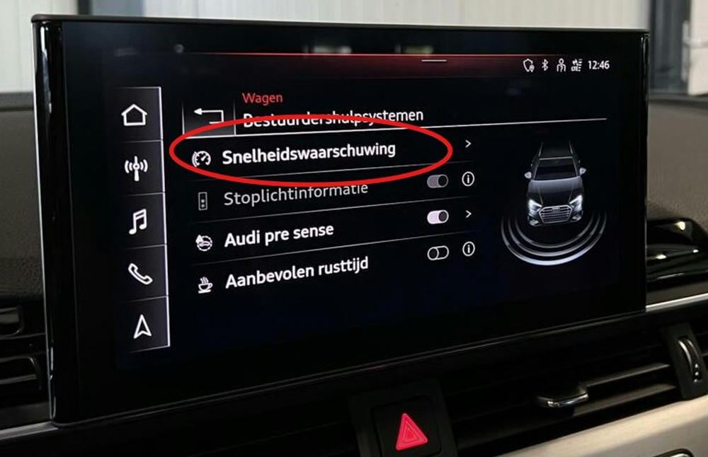 audi MMI sneheidswaarschuwing 2.0