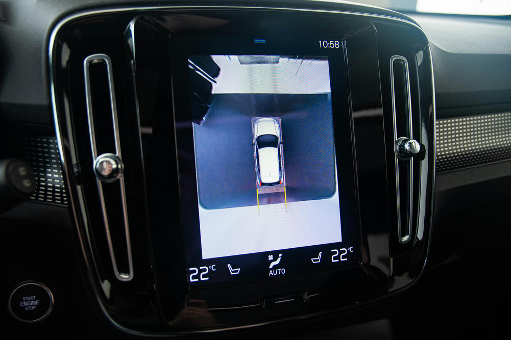 Volvo XC40 infotainment systeem met 360 graden camera