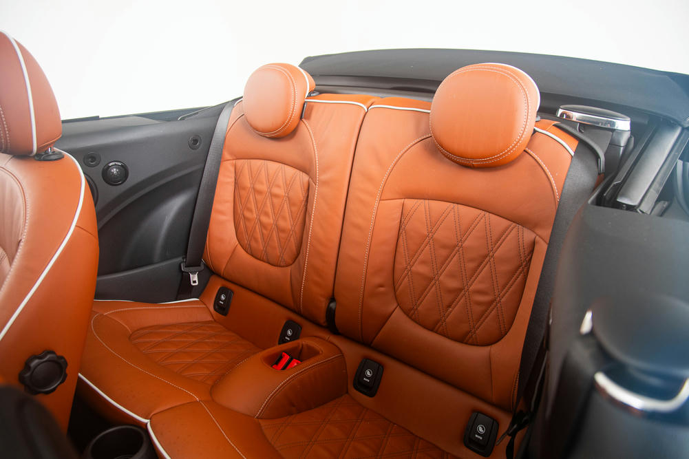 MINI Cooper Cabrio lederen stoelen