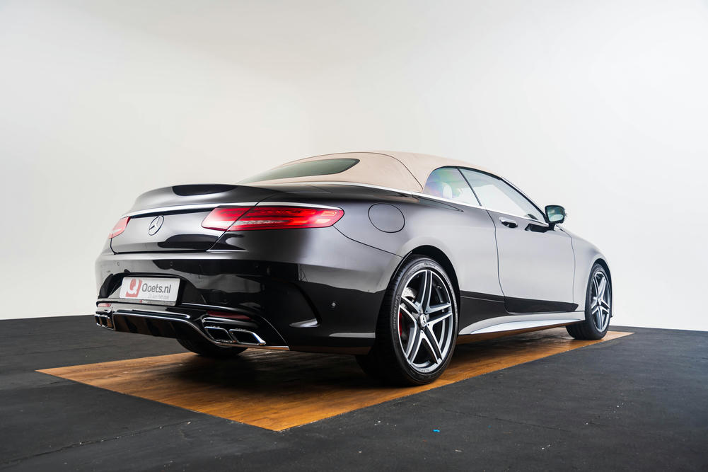 Mercedes-Benz S 63 AMG Cabriolet Designo Mokkazwart Metallic