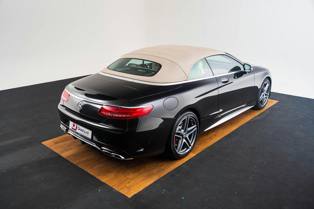 Mercedes-Benz S 63 AMG Cabriolet Designo Mokkazwart Metallic