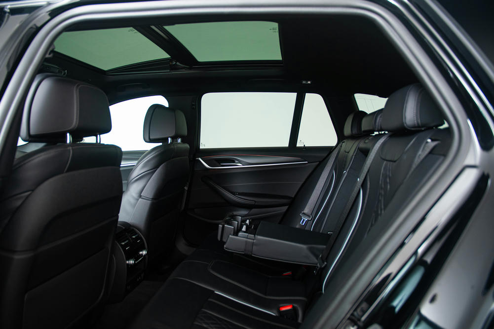 BMW 5-serie panoramadak