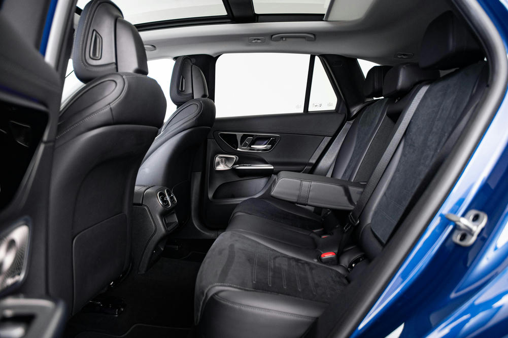 lederlook artico dynamica microvezel Mercedes GLC achterbank