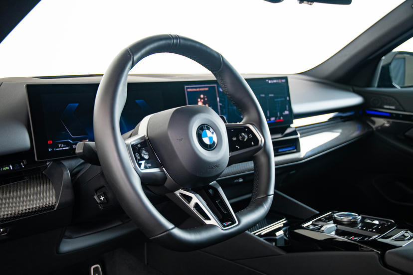 M Sportstuurwiel met leder bekleed