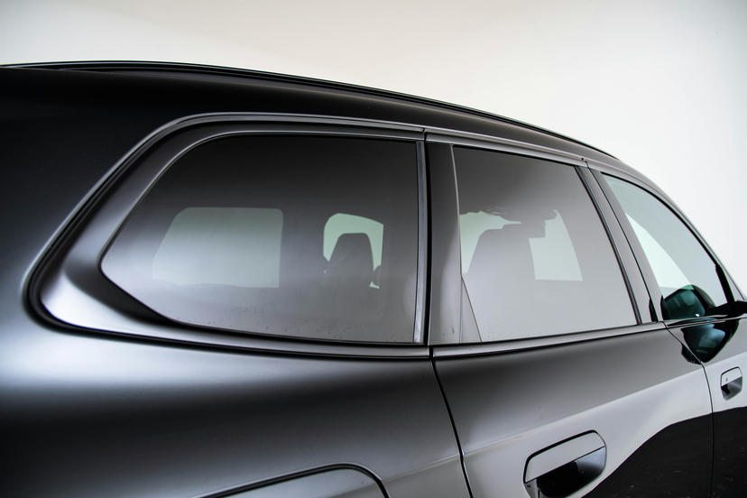 Extra getint glas in achterportierruiten, achterste zijruiten en achterruit