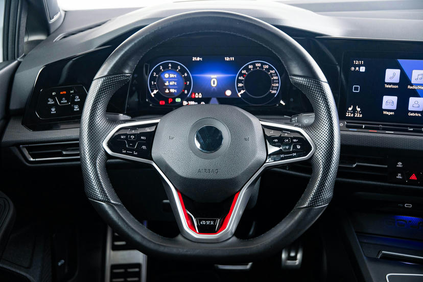 Stuurwiel, multifunctioneel en met leder bekleed