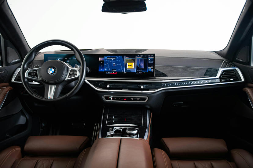 Interieurlijsten Edelhoutuitvoering 'Fineline' schwarz Metalleffekt hoogglans