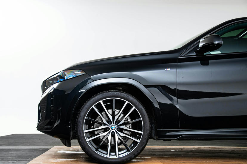 22 inch lichtmetalen M wielen Dubbelspaak (styling 742 M) Diamond Polished in Jet Black